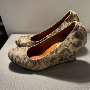 Lanvin Leopard Print Heels